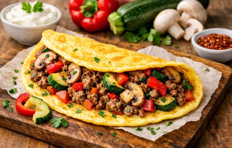 Koolhydraatarme Wrap met zuivel