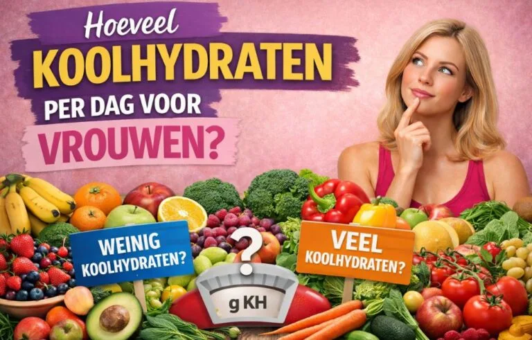 Hoeveel koolhydraten voor vrouwen per dag