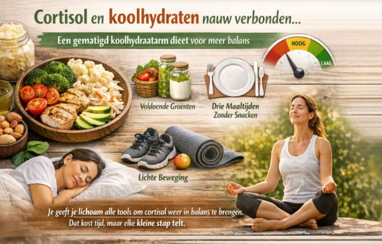 Koolhydraatarm en cortisol: Hoe een laag-koolhydratendieet je stresshormoon beïnvloedt (2026) 10 Koolhydraatarm en cortisol: Hoe een laag-koolhydratendieet je stresshormoon beïnvloedt (2026)
