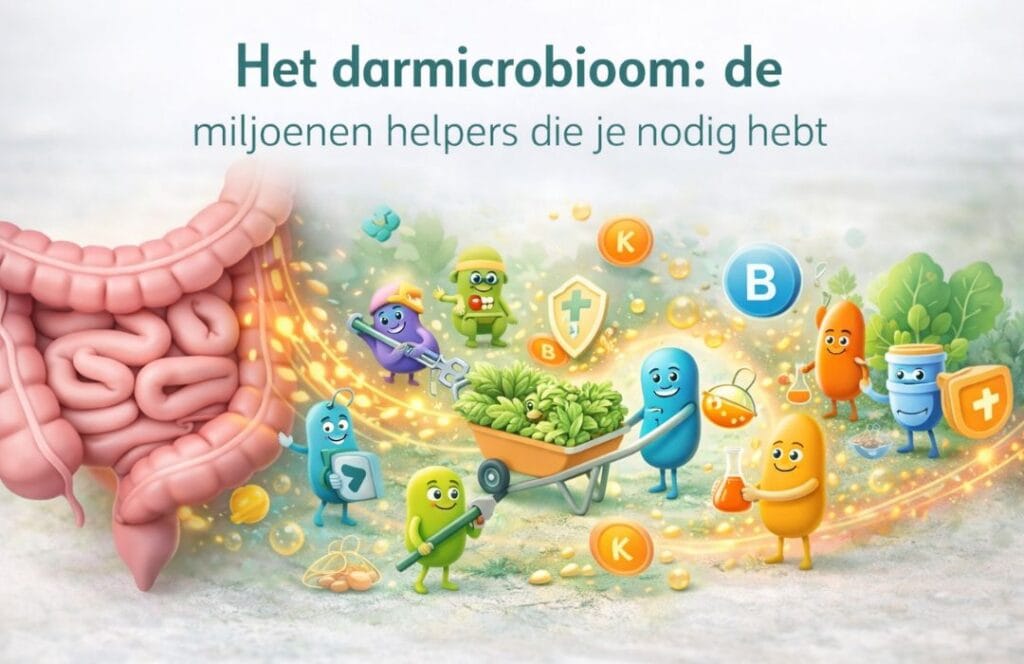 Het darmmicrobioom: de miljoenen helpers die je nodig hebt.