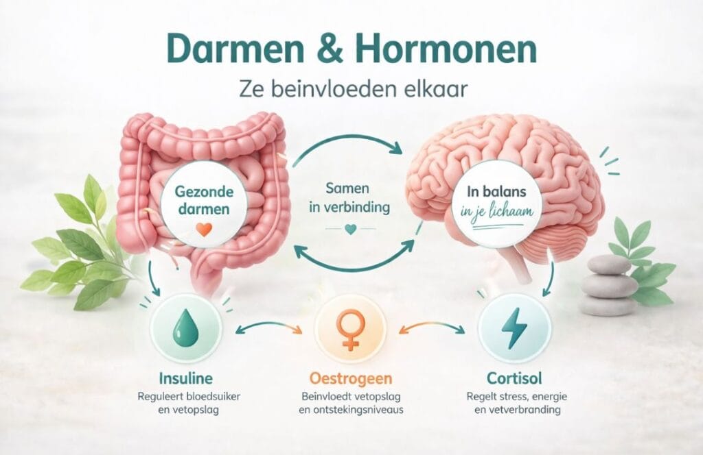 Hoe darmen en hormonen elkaar direct beïnvloeden