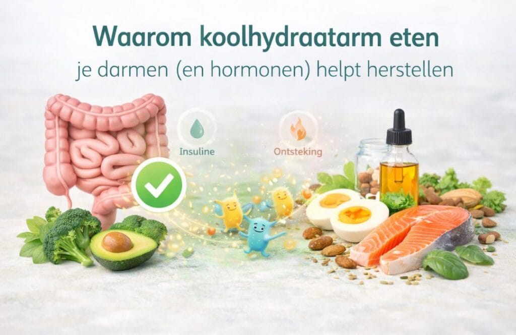 Waarom koolhydraatarm eten je darmen en hormonen helpt herstellen